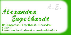 alexandra engelhardt business card
